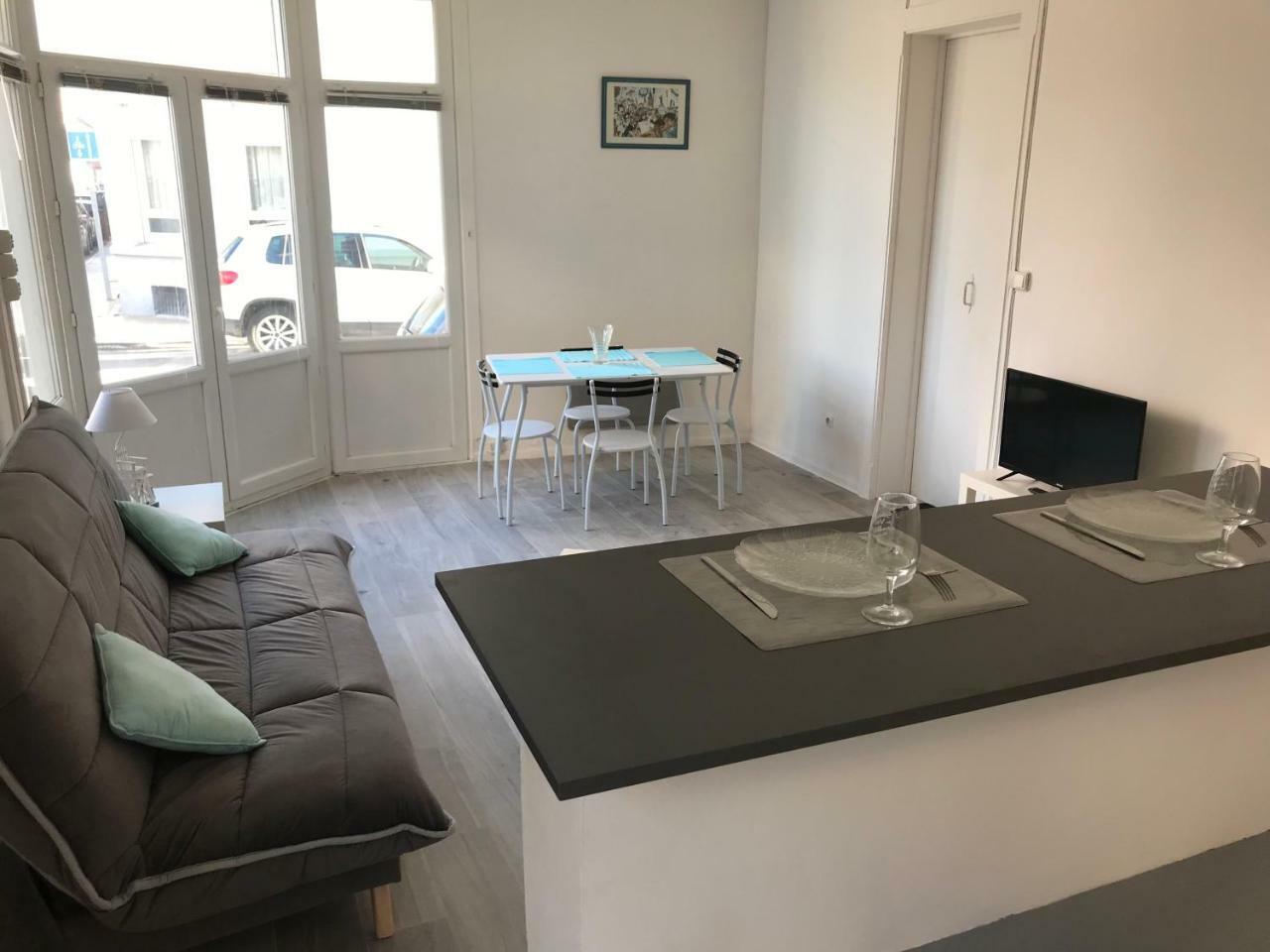 Studio 50m Plage Dunkirk Exterior foto
